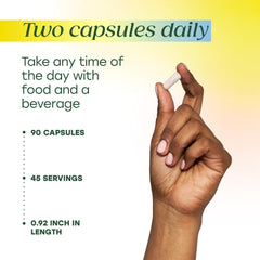 MegaFood MegaFlora Probiotics for Women packaging displaying 90 capsules and serving guidance.