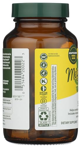 Two magnesium-ashwagandha tablets shown with a beverage