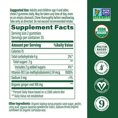 Methyl B12 supports cellular energy production in MegaFood gummies