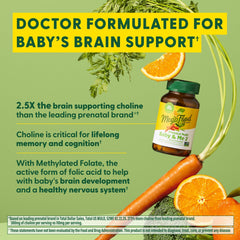 Real food ingredients such as orange, carrot, and cabbage