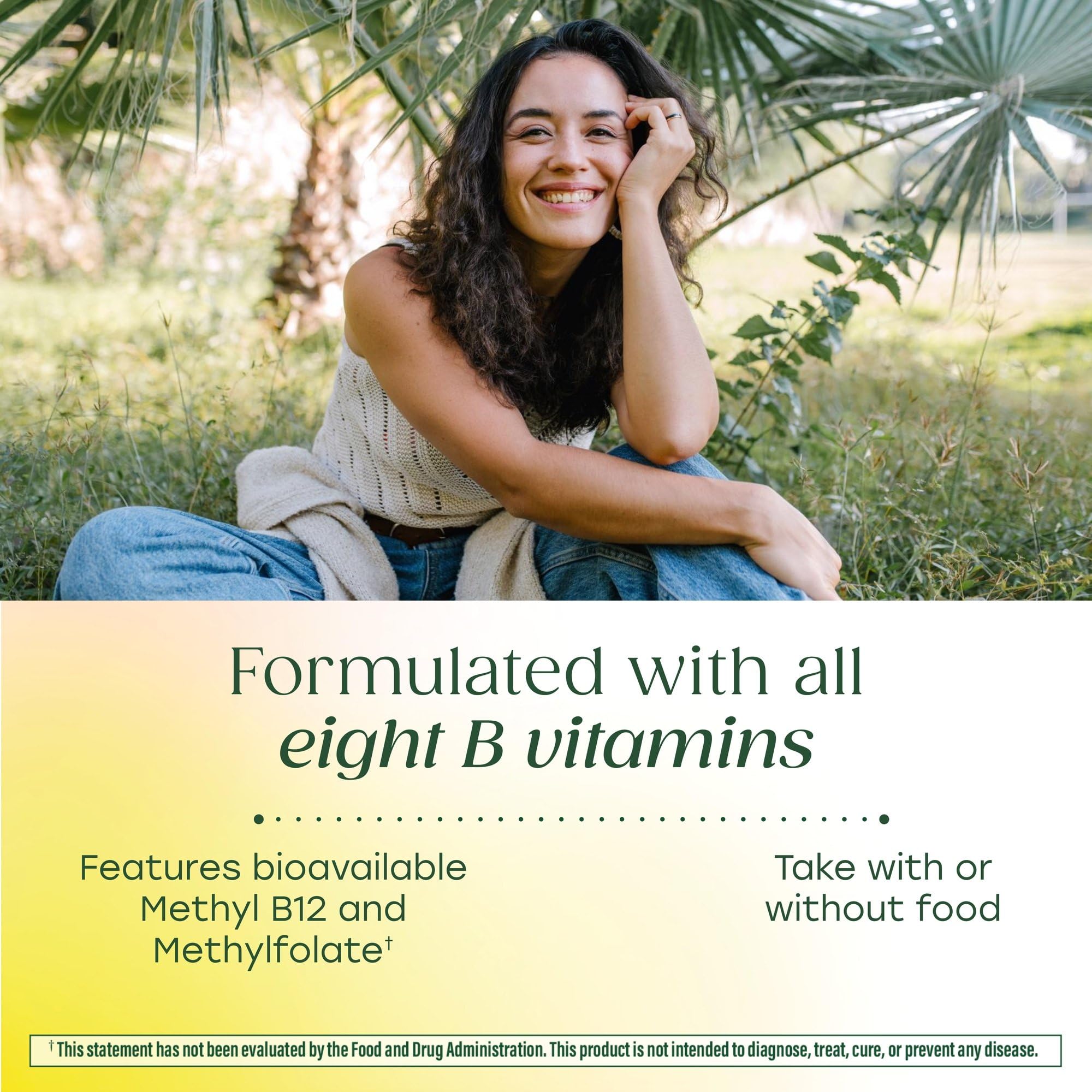 MegaFood Balanced B Complex packaging emphasizes methyl folate and methyl B12
