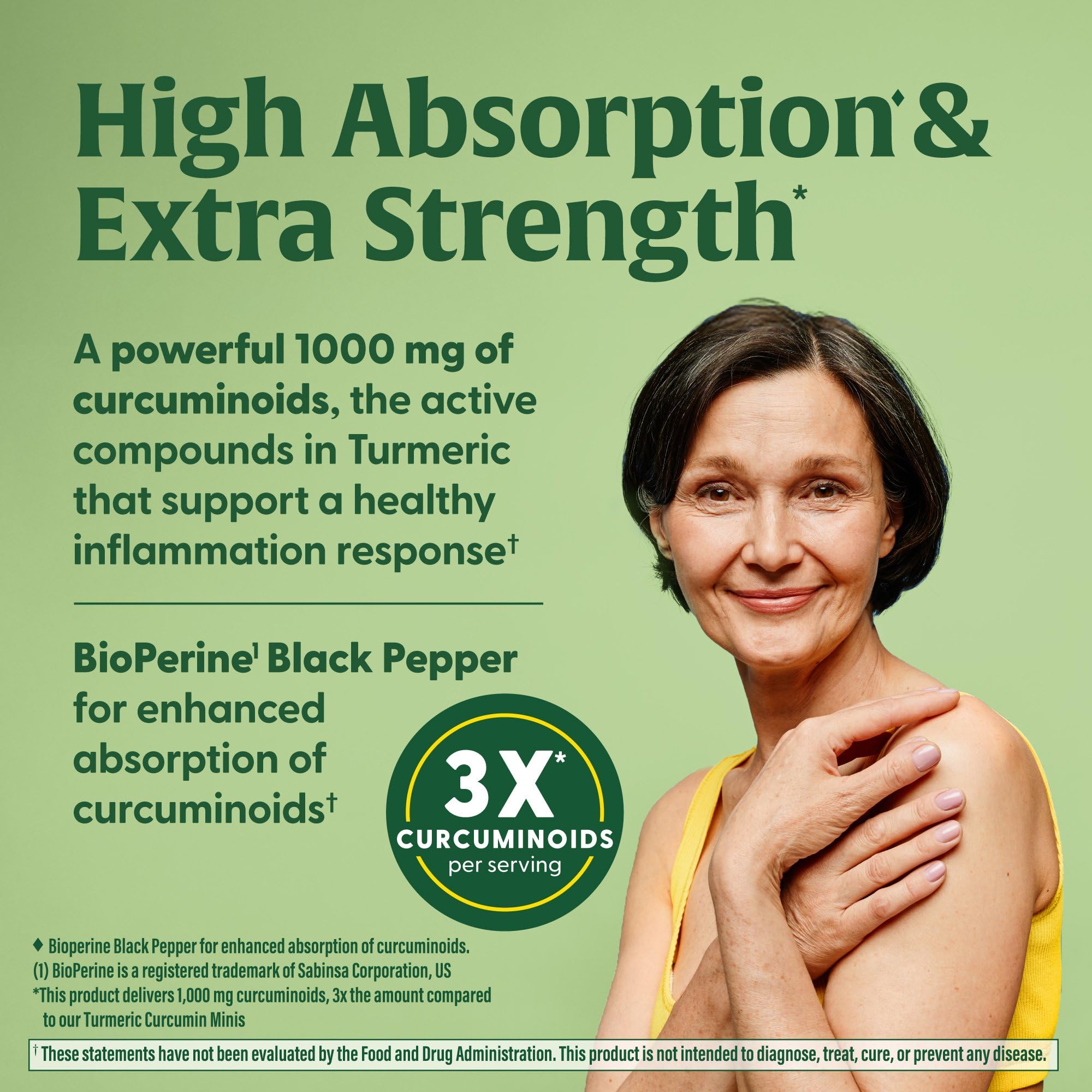 BioPerine black pepper extract for enhanced absorption
