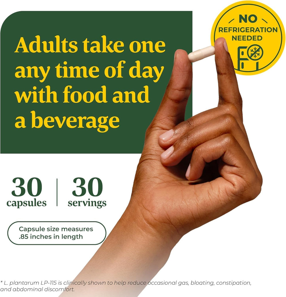 On-the-go blister packaging for MegaFood probiotic capsules