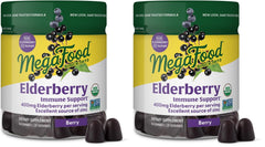 Two-pack MegaFood Elderberry Immune Support Gummies front view