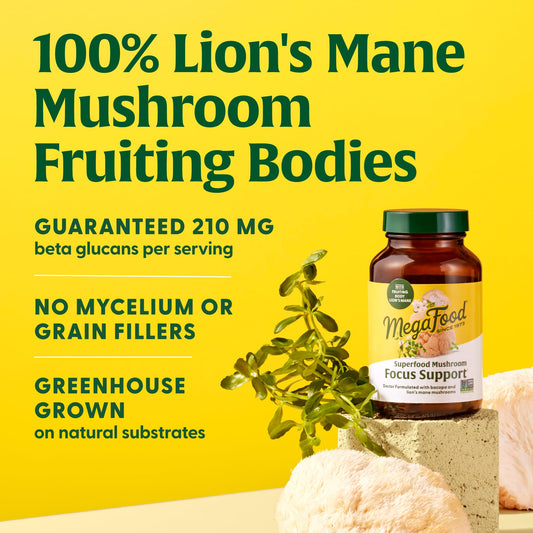 Lions Mane capsules bottle
