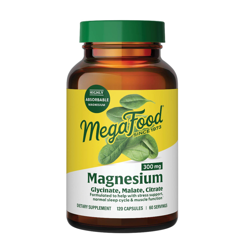 Hero image of Megafood Magnesium 300 mg three-form blend