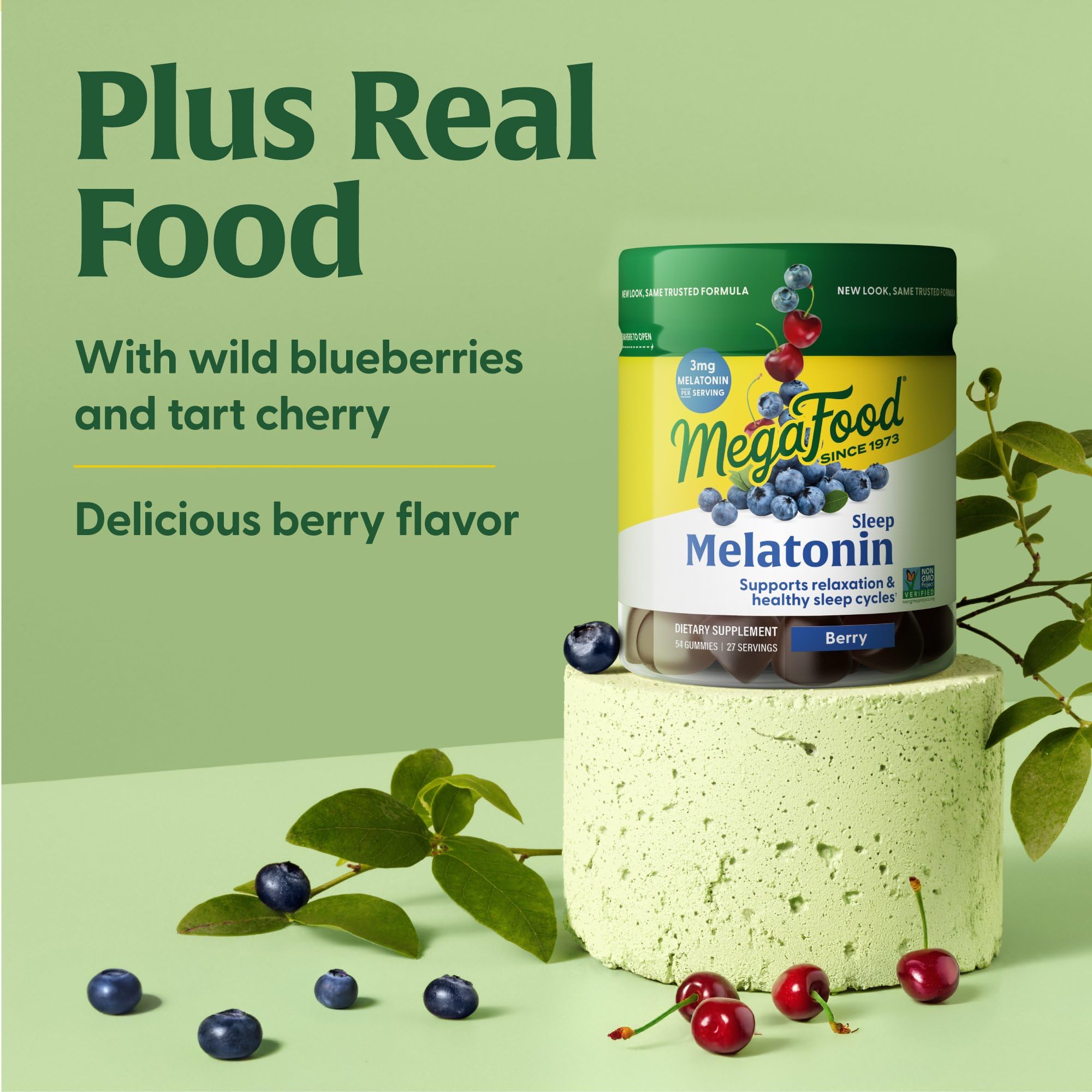 Packaging highlights Vegan, Non-GMO and Gluten-Free certifications