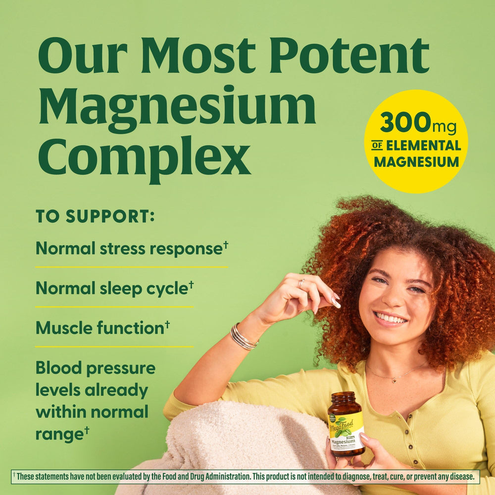 Nerve health support with magnesium supplement