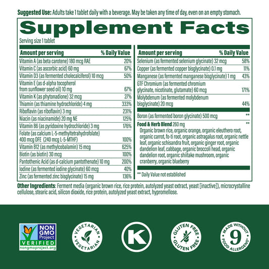 MegaFood One Daily Men's Multivitamin bottle