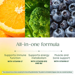 MegaFood One Daily Men's Multivitamin label highlighting key nutrients.