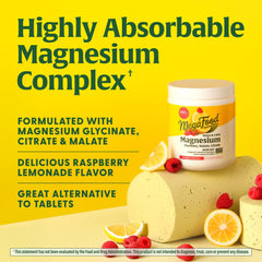 Allergen-free magnesium powder ingredients