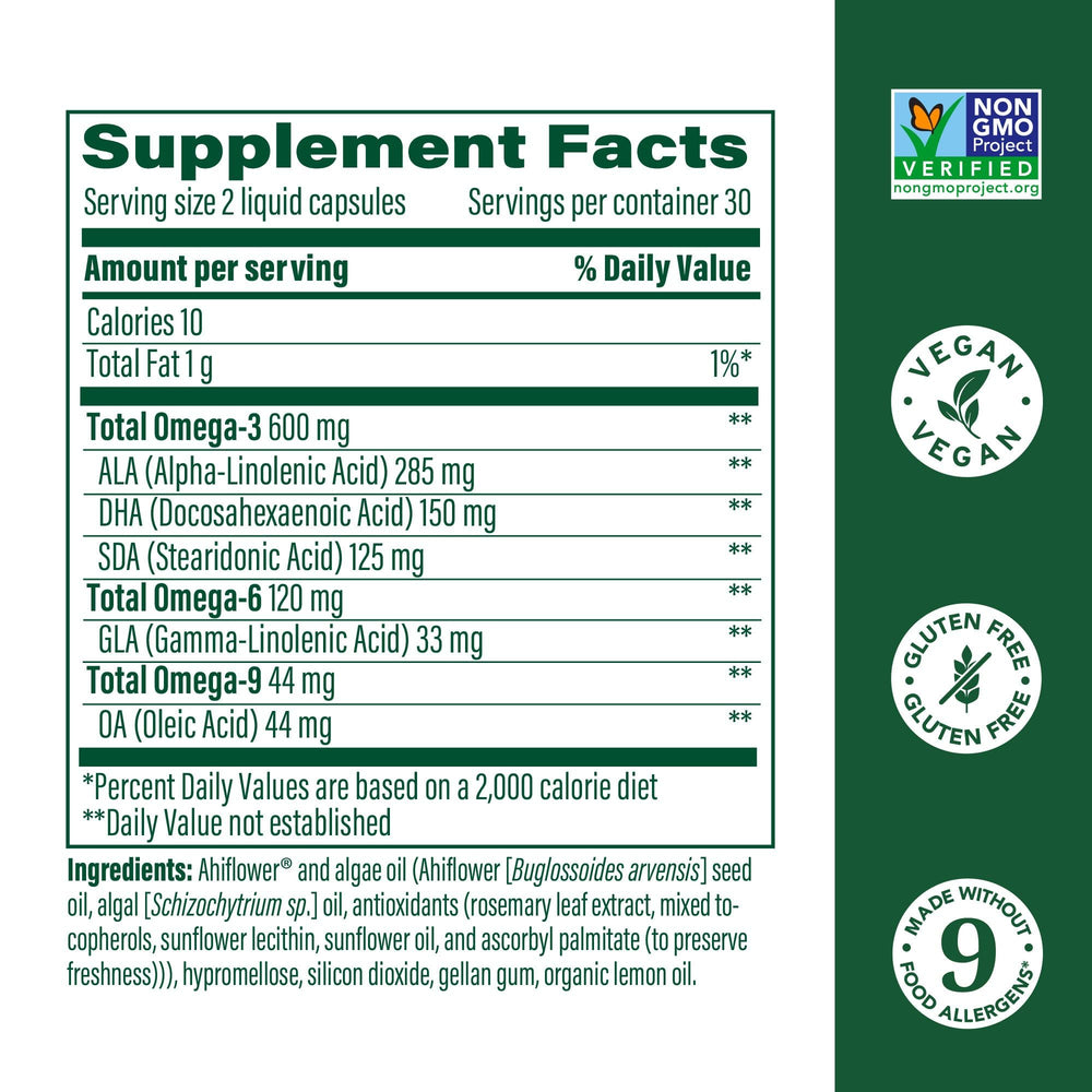 Close-up of lemon-coated delayed-release omega capsules