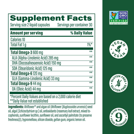 Close-up of lemon-coated delayed-release omega capsules