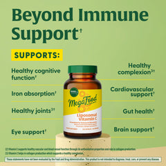 Illustration of improved absorption for liposomal Vitamin C