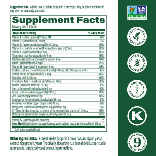 Graphic highlighting benefits: energy metabolism, brain health, and bone health for women 40+