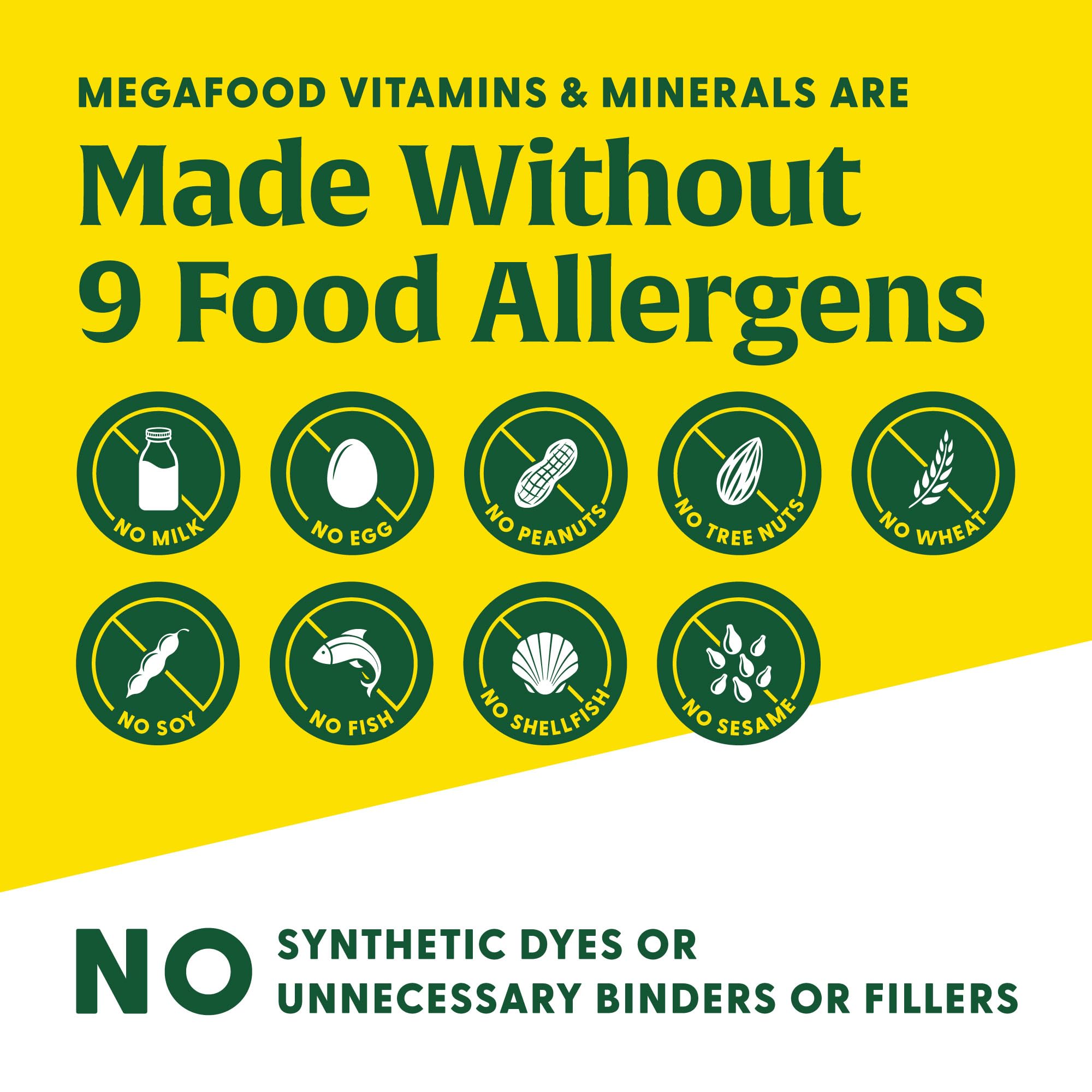 All eight B vitamins including B12 and folate for energy and brain function