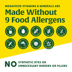 All eight B vitamins including B12 and folate for energy and brain function