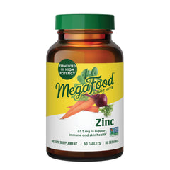 MegaFood Zinc Supplements bottle front
