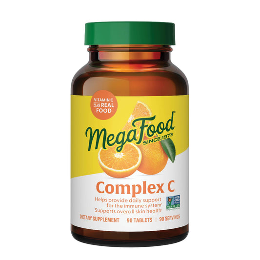 MegaFood Complex C bottle front view