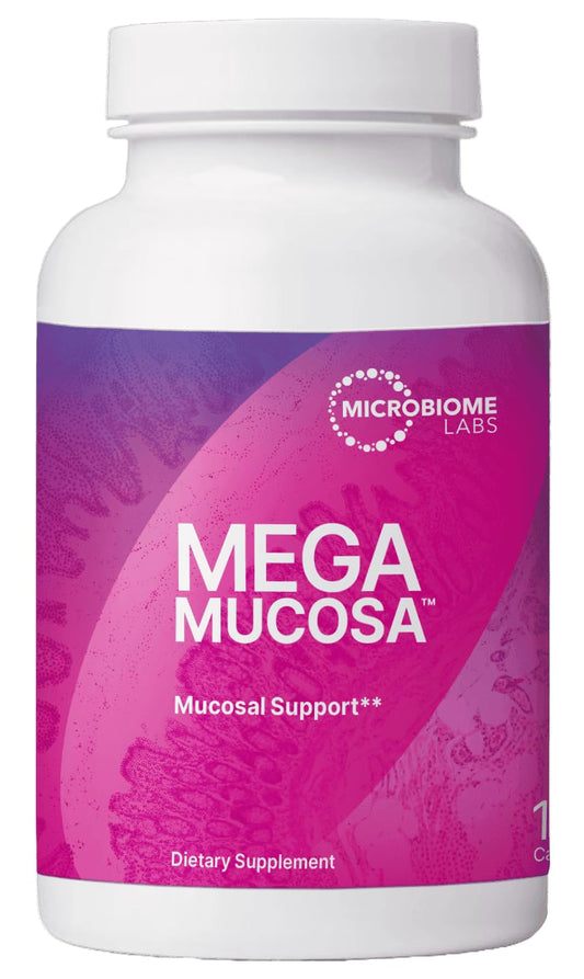 MegaMucosa bottle front label