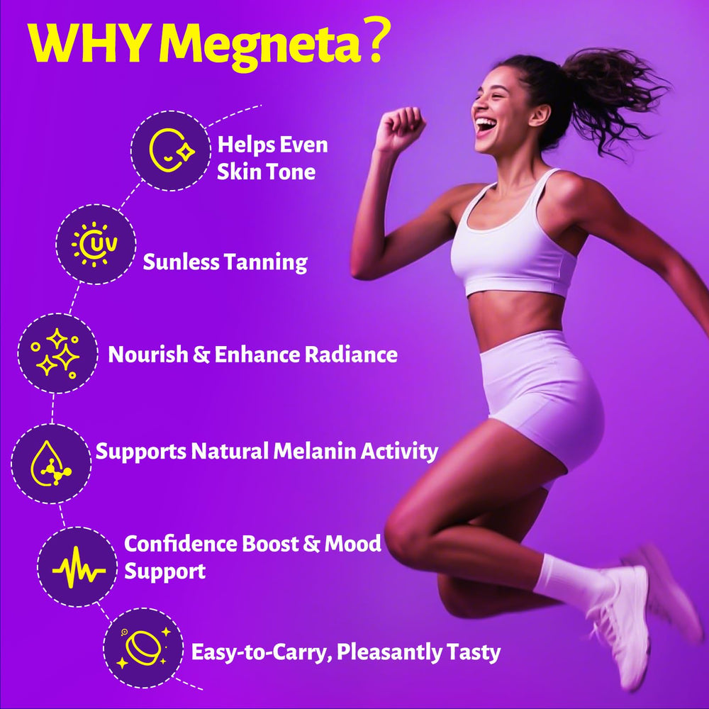 Zinc and Vitamin B3 with vegan base for MEGNETA gummies