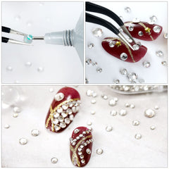 Meibite SS12 3mm rhinestones flatback glass gems for jewelry and crafts