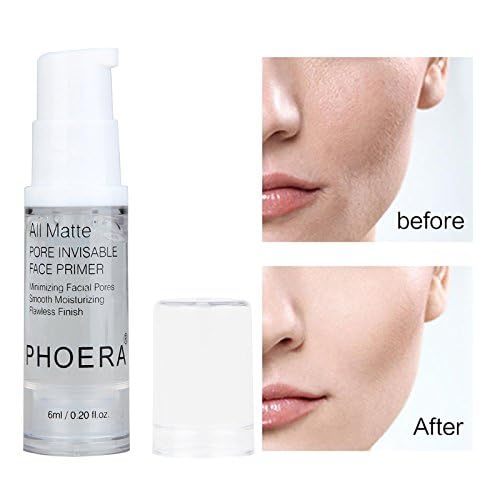 Meifen Phoera Primer close-up texture affecting pores and fine lines for smoother skin.