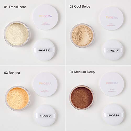 Meifen Phoera setting powder on skin demonstrates smooth finish