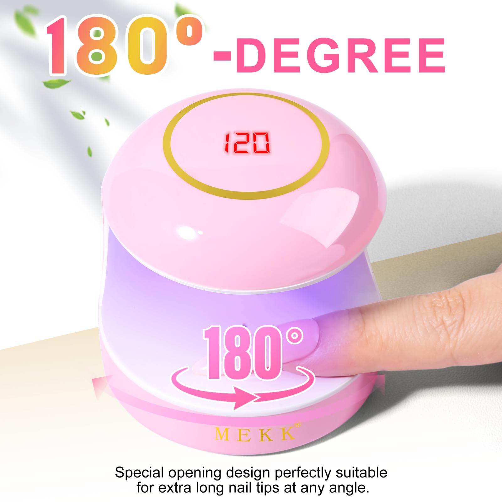 MEKK Mini UV Light uses 365-405nm beads for fast cures.