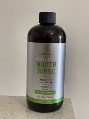 Melaleuca Breath-Away Mouth Rinse bottle 16oz with peppermint flavor