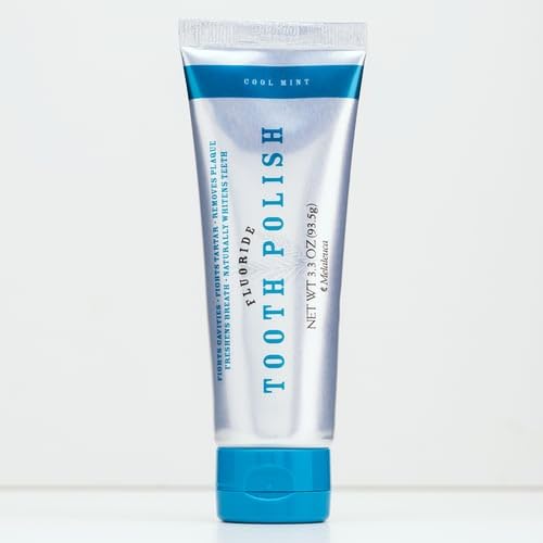 Melaleuca Fluoride Tooth Polish Paste Cool Mint 3.3oz bottle