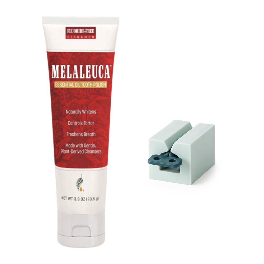 Melaleuca Cinnamon Tooth Polish tube front view