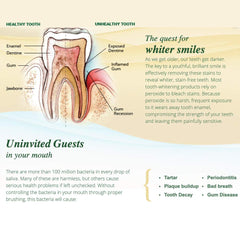 Open tube of Melaleuca Whitening Tooth Polish with mint leaves