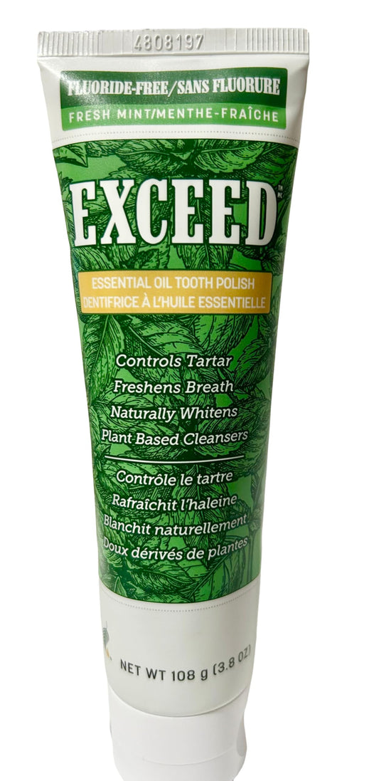 Melaleuca Whitening Tooth Polish Clean Mint packaging 3.3 oz