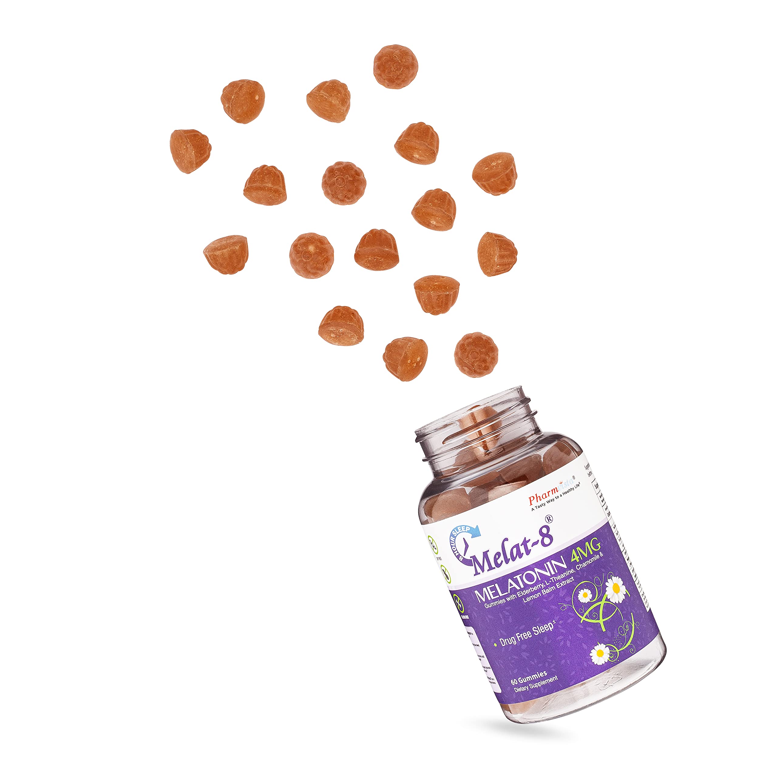 Melat-8 gummies ingredients list