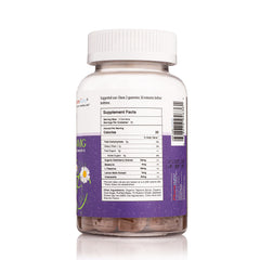 Product shot of Melat-8 gummies on white background