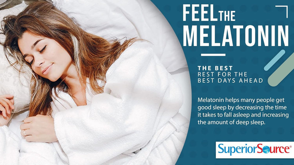 Melatonin with chamomile for sleep support