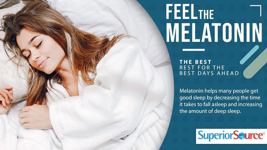 Melatonin with chamomile for sleep support