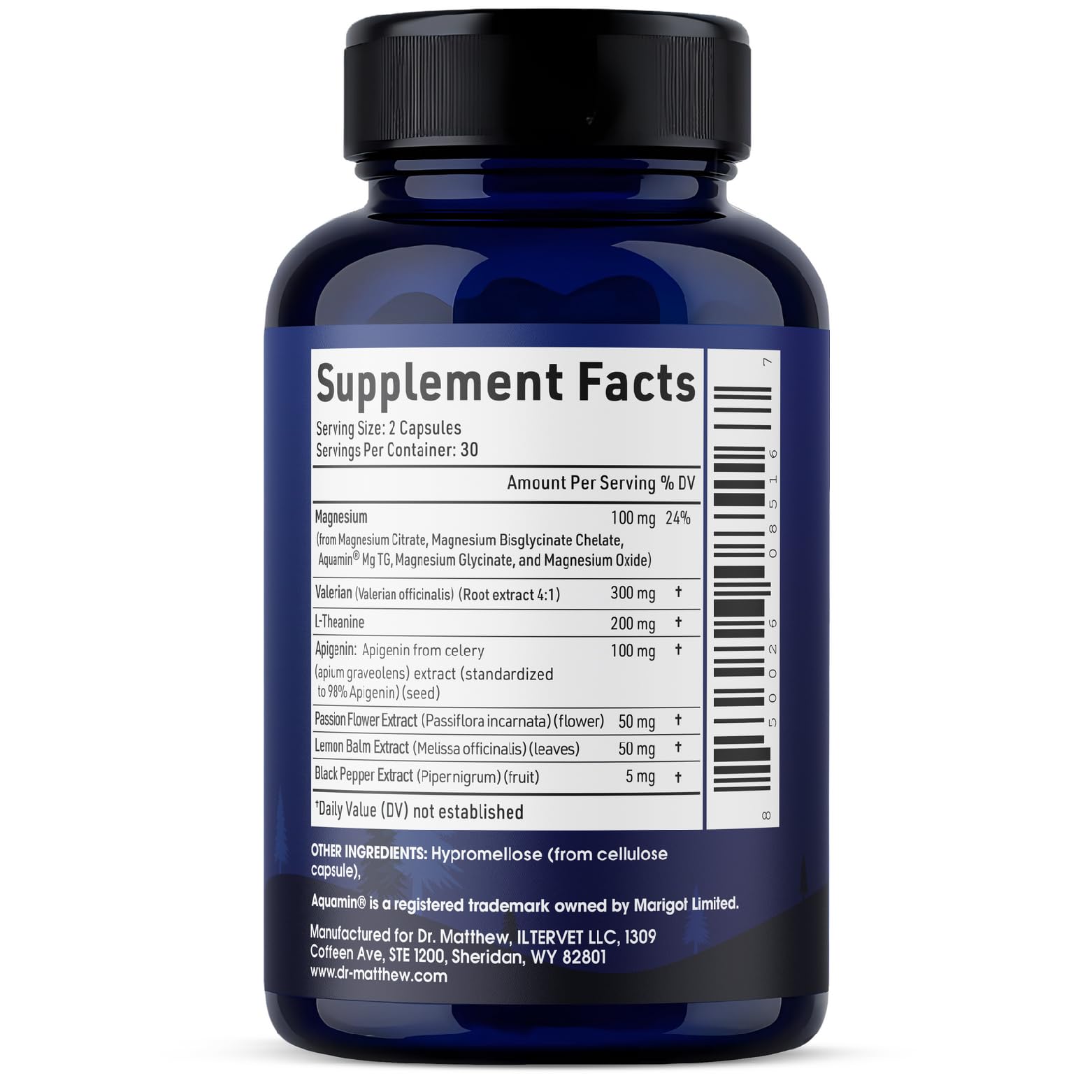 Melatonin-free formula badge