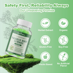 Melatonin-free and non-habit forming label on packaging
