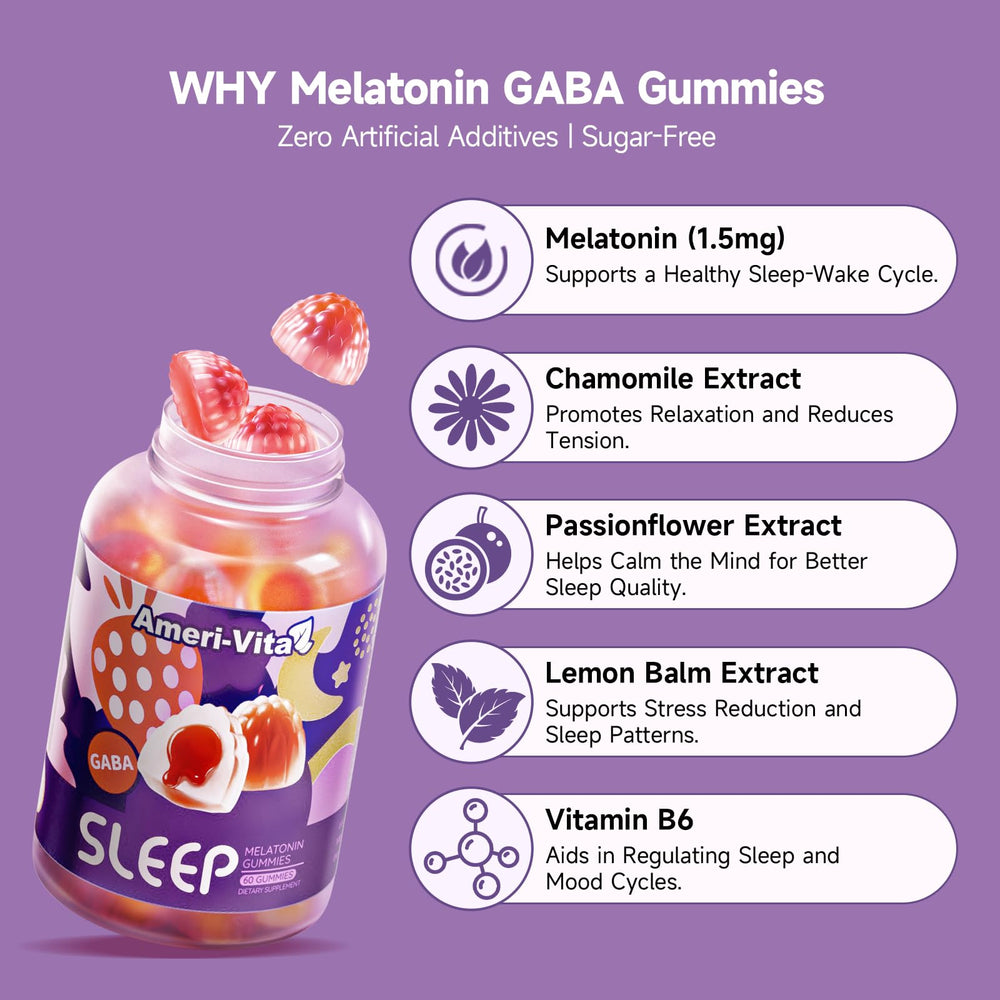 Serving suggestion showing 1-3 gummies