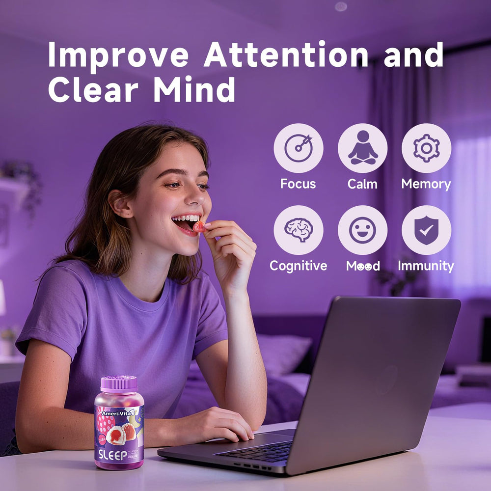 Nightstand scene with bottle for sleep routine