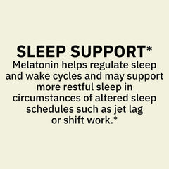 Two melatonin gummies before bed as part of nightly routine