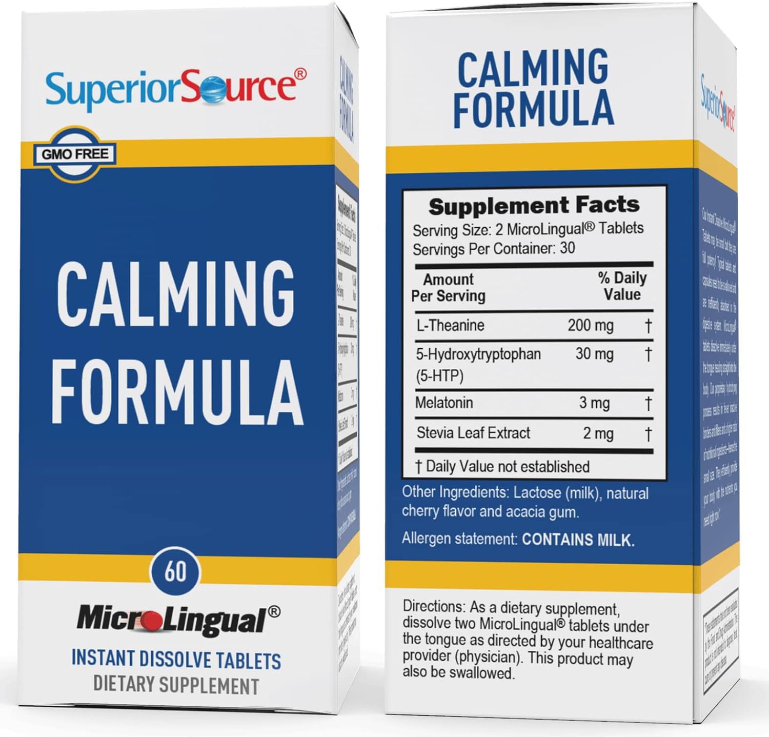 Melatonin microlingual dissolvable tablets for quick absorption