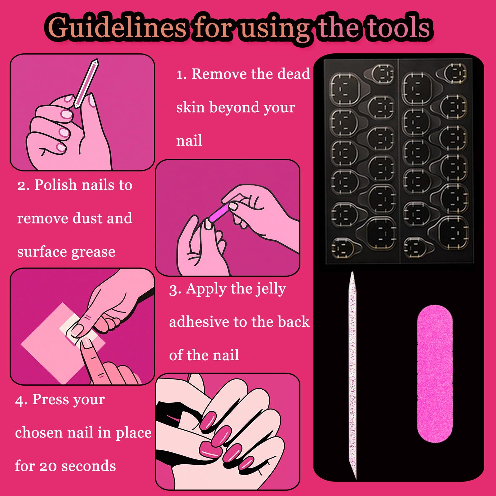 Melines nails offer comfortable wear and flexible fit for busy days.