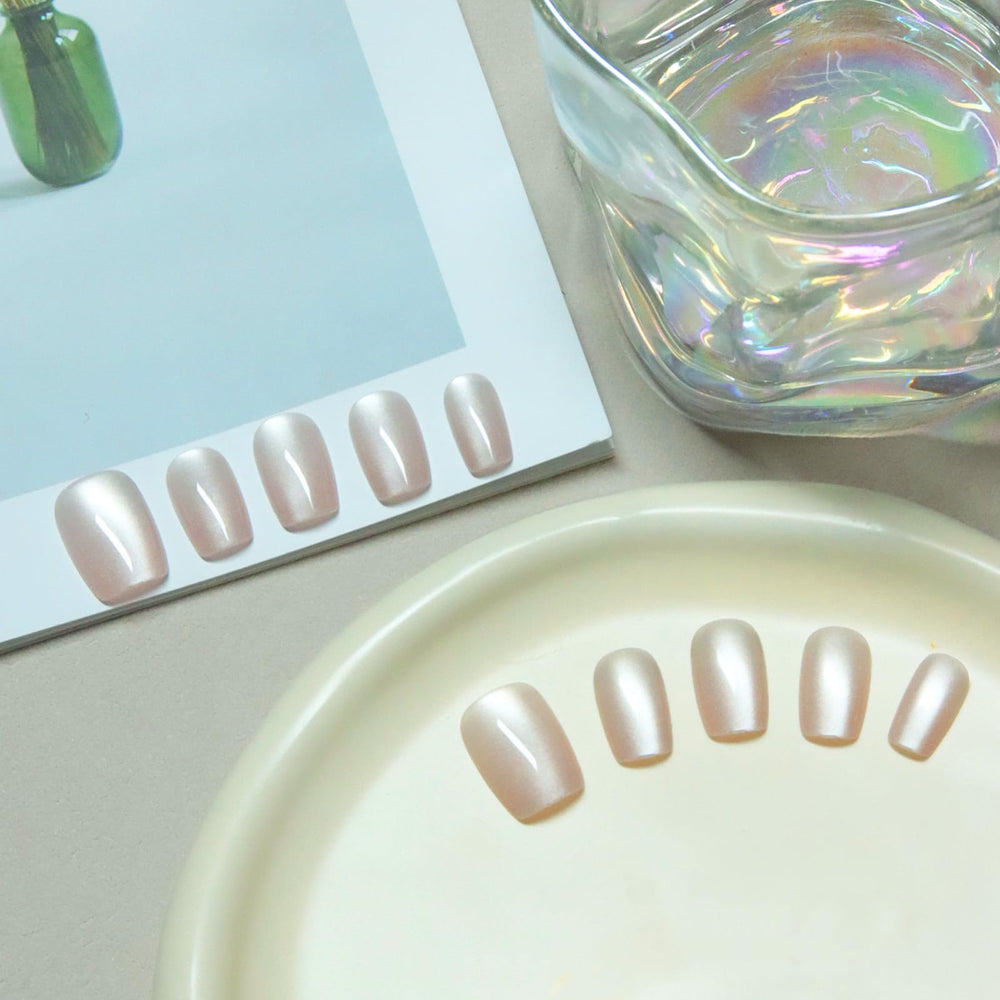 Melines reusable-nail-kit with adhesive-tabs for quick, mess-free application.