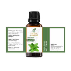 Aromatherapy diffuser with Melissa essential oil