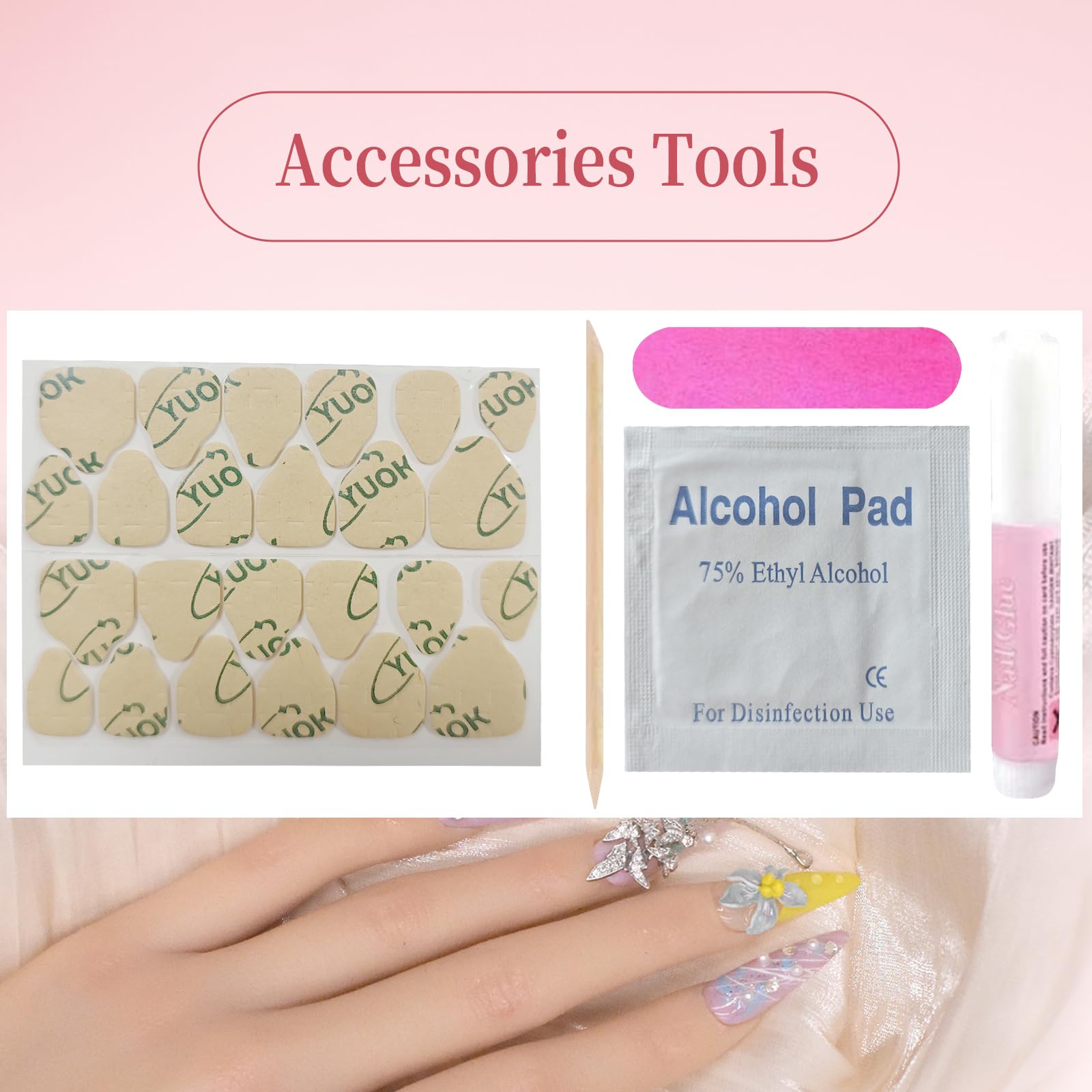 MellowBells nails ideal for parties and holidays with standout style