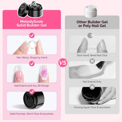 MelodySusie Base Top Coat Needed for glossy, durable results.