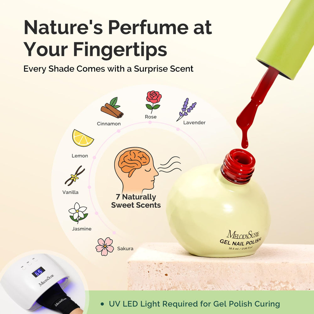 Vibrant color palette showcasing highly pigmented gel colors.